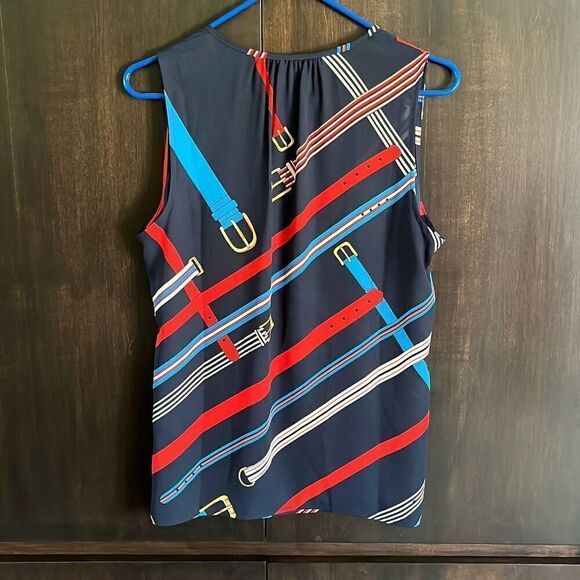 CAbi Hold Up Sleeveless Top Blouse Size Medium #5736 - Picture 5 of 5